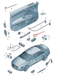 New Audi A8 Rear Right Interior Light. Fixed Price $164.47.