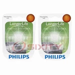 2 Pc Philips Map Light Bulbs For Buick Century Regal Rendezvous Riviera Pv. Fixed Price $12.77.
