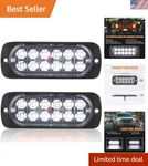 Durable Waterproof Led Backup Lights - Perfect For Trucks, Rvs, And Trailers. Fixed Price $31.98.