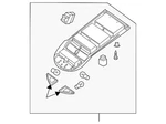 Genuine Nissan Map Lamp Assembly 26430-ZT70A. Fixed Price $634.00.
