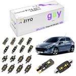 12 Lights Deluxe White Led Full Interior Map Kit For Peugeot 307 2001-2014. Fixed Price $25.50.