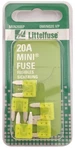 Littelfuse MIN20BP Mini 20A Pack. Fixed Price $16.86.