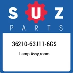 36210-63J11-6GS Suzuki Lamp Assy,room 3621063J116GS, New Genuine Oem Part. Fixed Price $52.38.