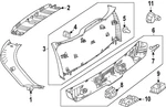 Genuine Mercedes-benz Interior Lamp 223-906-39-00-1D03. Fixed Price $23.10.