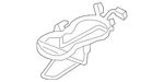 Genuine Ford Wire Assembly DP5Z-14A318-P. Fixed Price $62.24.