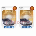 2 Pc Philips Map Light Bulbs For Oldsmobile 98 Bravada Calais Custom Cruiser Iy. Fixed Price $12.25.