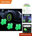 20 Pcs Glow In The Dark Tire Valve Caps Fluorescent Stem Colorful. Fixed Price $10.44.