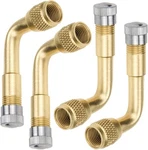 Mellbree 4-PACK Tire Valve Extension, 90 Degree Schrader. Fixed Price $18.29.