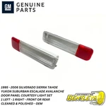 1995 - 2006 Silverado Sierra C/k Tahoe Door Panel Courtesy Light Lens Set Oem. Fixed Price $22.38.