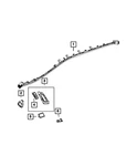 Genuine Mopar Light Pipe - Led Lamp Right 68609208AA. Fixed Price $109.62.
