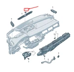 New Audi Q7 Sun Sensor Original. Fixed Price $57.75.