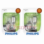 2 Pc Philips Front Side Marker Light Bulbs For Mitsubishi 3000GT 1994-1998 Qx. Fixed Price $17.81.