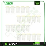 20PCS Cold White T10 912 Wedge Cob Led Bulb Instrument Panel Cluster Lights. Fixed Price $8.49.