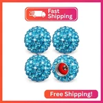 Meajoo 4PCS Bling Crystal Diamond Tire Stem Valve Caps, Shinny Rhineston. Fixed Price $9.39.