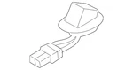 Genuine Audi Puddle Lamp 4L0-949-134. Fixed Price $159.75.