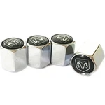 Dodge Ram Black Logo Chrome Tire Stem Valve Caps. Fixed Price $34.90.