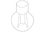 Genuine Nissan Bulb 26261-89900. Fixed Price $7.53.