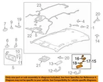 Gm Oem 2016 Ats Roof Interior Trim-reading Lmp Assy 23143027. Fixed Price $71.30.