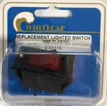 Whitecap S-3311C Replacement Lighted Switch For Boat Panels 12V15A-NEW-SHIP24HR. Fixed Price $39.88.