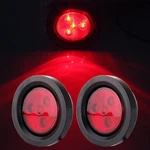 2PCS 2.5" Red Clearance Lamps Side Marker Tail Light For Truck Trailer Universal. Fixed Price $11.69.