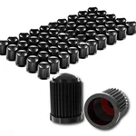 Ckauto Pack Tire Valve Caps, Plastic Stem With 50PCS, Black. Fixed Price $11.20.