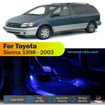 14 X Blue Led Lights Bulb Map Interior Package Kit For 1998 - 2003 Toyota Sienna. Fixed Price $15.16.