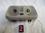 2004-09 Chrysler Aspen Durango Rear Overhead Console Light 5KM58TRMAA Unused Nos. Fixed Price $87.59.