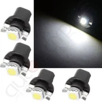 4 T5 Car B8.5D Led Speedo Instrument Dash Wedge Side Light Bulb Lamp White 12V. Fixed Price $8.57.