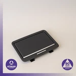 Audi D4 A8L Rear Overhead Vanity Mirror Black 4H4858563A Oem. Fixed Price $41.50.