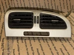 XW4H-19C894-E 2002-2005 Lincoln Oem Center Dash Vents Bezel Silver Trim. Fixed Price $134.99.