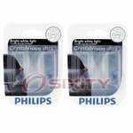 2 Pc Philips License Plate Light Bulbs For Pontiac 6000 Acadian Astre Aztek Cz. Fixed Price $26.14.