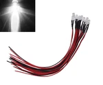 Motoku 10X 12V White Led Light Individual Single Count (pack Of 1),. Fixed Price $10.32.