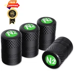Ckauto 4 Pcs Aluminum Tire Valve Stem Caps With Nitrogen N2, BLACK/N2. Fixed Price $15.98.