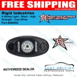Rigid Industries A-series Light Black High Strength Cool White. Fixed Price $99.99.