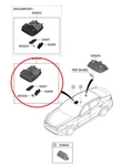 Stinger Ck Overhead Console Lamp Assy 2018-2020 Genuine New Kia. Fixed Price $354.20.
