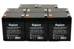 Raion Power 12V 5AH T2 F2 Battery For Ostar OP1260 - 8 Pack. Fixed Price $109.99.