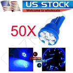 50X Wedge 168 T10 6SMD Led Car Dashboard Speedometer A/c Light Lamps Super Blue. Fixed Price $21.22.