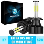 Sides H7 Led Headlight Bulb Conversion Kit High/low Beam 360000LM Super Bright. Fixed Price $25.99.