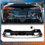 Ac Style Rear Diffuser W/led Light For Bmw Series G16 840 M850I M-sport Glossy. Fixed Price $374.99.