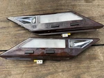 Bmw E38 750IL 740IL Rear C Pillar Reading Dome Lights Lamps Wood Grain--. Fixed Price $255.00.