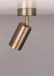 Mid Century Riley Spot Light Brass Rotating Ceiling. Fixed Price $94.99.
