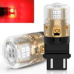 3157 3457 Led Reverse Brake Tail Turn Signal Light Bulbs Red 2PCS (new. Fixed Price $17.77.