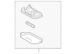Genuine Toyota Dome Light 81240-12100-B0. Fixed Price $72.52.