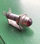 Stewart Warner Light Red Faceted Lens Dash Gauge Panel Hot Rod 5/8. Fixed Price $16.95.
