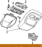 Chrysler Oem Overhead Console-bulb L0021202. Fixed Price $11.00.