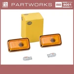 2X Side Indicators For Porsche 911 964 993 924 944 968 Orange + Bulbs Hella. Fixed Price $39.43.