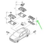 New Volkswagen Passat B8 3G Rear Roof Interior Lighting 5G0947291JY20. Fixed Price $79.81.