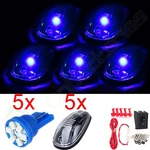 5PCS 12V 3020-6SMD Led Light Cab Marker Lamps Base T10 Harness Installation Kit. Fixed Price $21.59.
