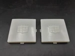 80 81 82 83 84 Cadillac Deville Interior Rear Sail Courtesy Light Lens Set New. Fixed Price $100.00.