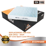 12820 Cabin Air Filter For Kia EV6 2022 2023 2024 Gt-line Sport Land Wind. Fixed Price $13.99.